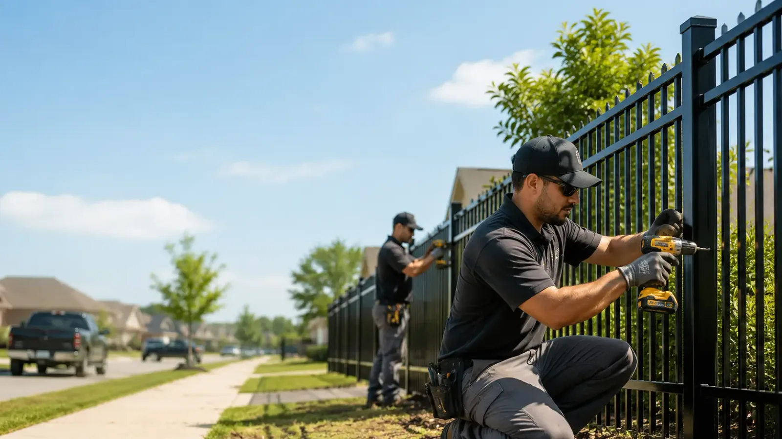 Metal Fence Installation in Mossville, IL